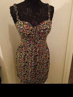 AUW Multicolor Mini Dress